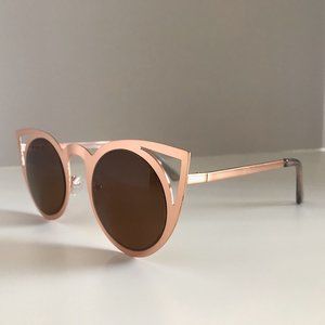 Bronze BOLD CATEYE Sunglasses